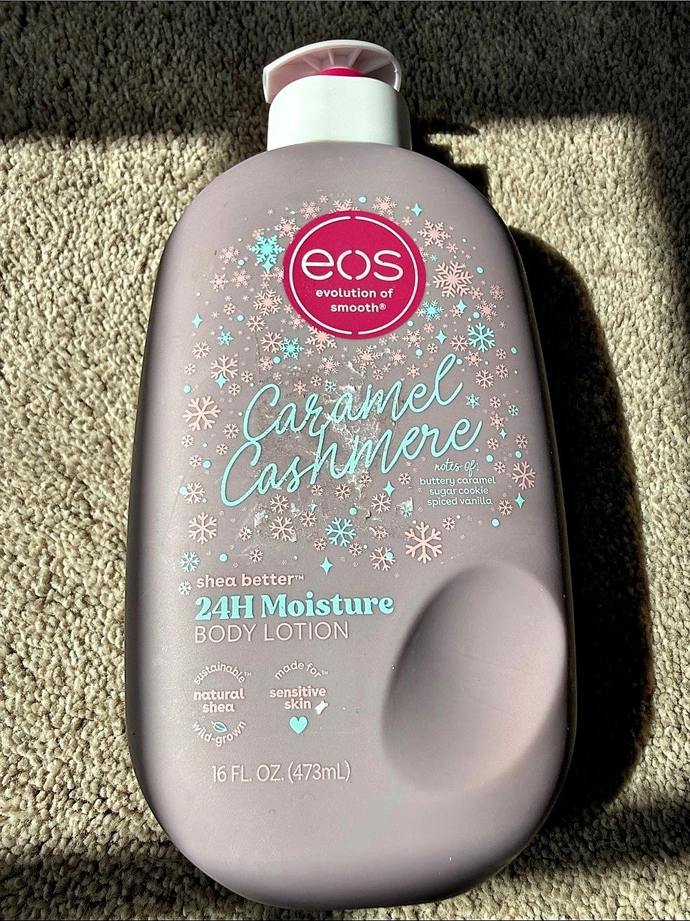 eos Caramel Cashmere Shea Better 24H Moisture Body Lotion Body Lotion 16 fl oz